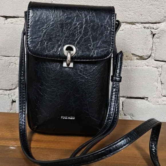 'Pixie Mood' Black Crossbody Bag - Picture 1 of 6